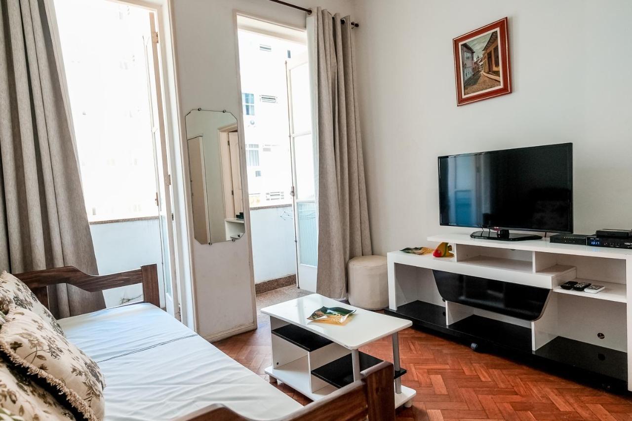 Apartamento Na Melhor Localizacao De Copacabana ريو دي جانيرو المظهر الخارجي الصورة