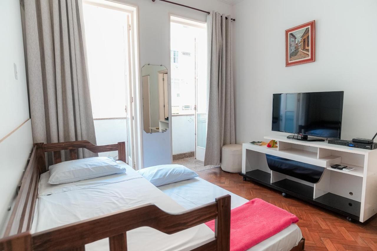 Apartamento Na Melhor Localizacao De Copacabana ريو دي جانيرو المظهر الخارجي الصورة