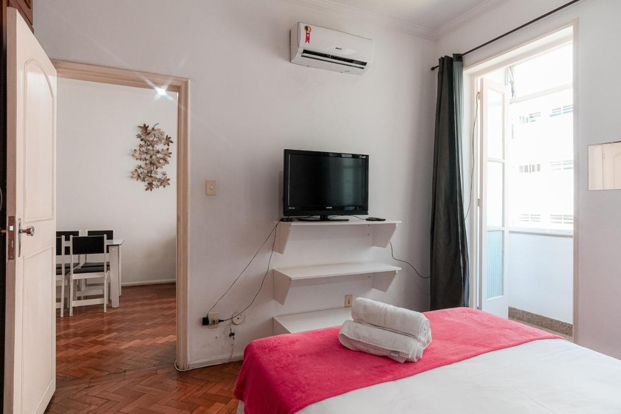 Apartamento Na Melhor Localizacao De Copacabana ريو دي جانيرو المظهر الخارجي الصورة